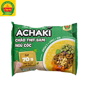 Cháo Ngon Tiện Lợi Achaki Thịt Bằm Ngũ Cốc Thương Hiệu Cây Thị