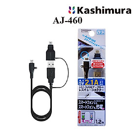 Mua Cáp cứu hộ 1.2m Micro USB KASHIMURA AJ-460 - Hàng chính hãng
