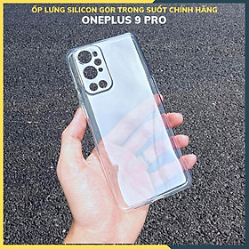 Ốp lưng oneplus 9 pro op 9r silicon trong suốt chính hãng GOR bảo vệ camera phụ kiện huỳnh tân store - Hàng nhập khẩu