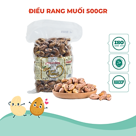 Hạt Điều Rang Muối Vỏ Lụa Fami (500g)