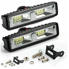 Bộ 2 Đèn LED Bar Pha siêu sáng cho ô tô Bán Tải tiêu chuẩn CE, RoHS, IP67 - Gia dụng SG