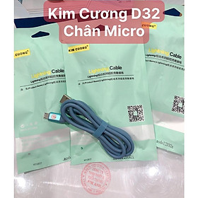 Mua Dây sạc nhanh Kim Cương D32   chân Micro  hàng nhập khẩu