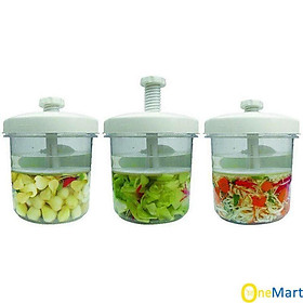 Hộp Muối Dưa Cà Việt Nhật - Dung Tích 5 Lít, Núm Điều Chỉnh Tự Động Ép Dưa Cà Xuống Hữu Ích
