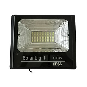 Mua Đèn Năng Lượng Mặt Trời 100W - Tiêu Chuẩn IP67 Chống Thấm Nước  Bụi Bẩn  Có Remote Điều Khiển