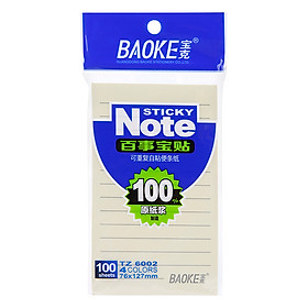 Nơi bán Giấy Note TZ6002 Nhất Trường (100 Tờ) - Giá Từ -1đ