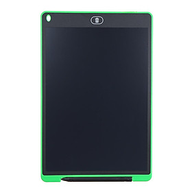Máy tính bảng vẽ màn hình LCD 12 inch đồ họa điện tử Ghi chú Lời nhắc với bút cảm ứng-Màu xanh lá