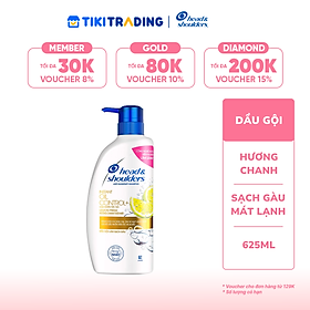 Dầu Gội HEAD & SHOULDERS Chai 625ml