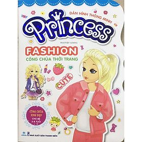 Dán hình thông minh Princess Fashion công chúa thời trang