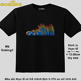 GOKING lục sắc, mã Goking1. Áo thun siêu đẹp cho cả gia đình. Form unisex