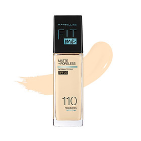 Kem Nền Mịn Nhẹ Kiềm Dầu Fit Me Maybelline New York Matte Poreless Foundation 30ml