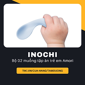Bộ 02 thìa tập ăn Inochi Amori