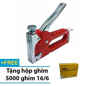 Kìm bấm ghim TOP TST-50011 kèm 5000 ghim 16/6 (KÌM BẤM ĐINH GHIM, SÚNG BẮN ĐINH GHIM)