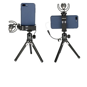 Giá kẹp điện thoại xoay 2 chiều gắn mic ST-02S ULANZI