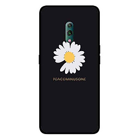 Ốp Lưng in cho Oppo K3 Mẫu Peace Hoa Cúc  - Hàng Chính Hãng