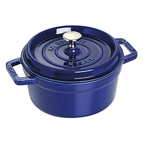Nồi gang tròn Staub Xanh đen 20cm