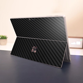 Mua Skin dán hình Aluminum Chrome đen carbon cho Surface Go  Pro 2  Pro 3  Pro 4  Pro 5  Pro 6  Pro 7  Pro X