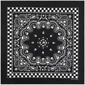 Khăn Bandana cotton size 55x55cm hoạ tiết lạ