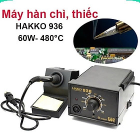 Mỏ Hàn Thiếc Hako 936 Bản Nâng Cấp: Tính Năng Chỉnh Nhiệt Lõi Đồng Tự Ngắt Hiện Đại
