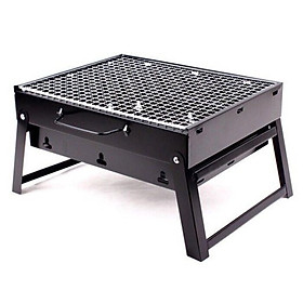 Hình ảnh Bếp Nướng Than Hoa, Than Củi Vuông - BBQ Cao Cấp