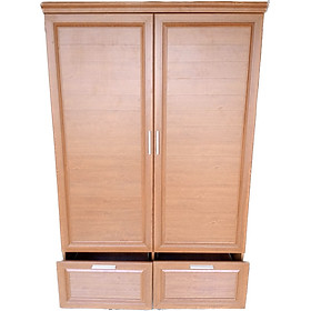 Tủ áo nhôm siêu bền Grando ECo Tundo 1m2 x 1m9, hoàn toàn bằng nhôm lá cứng