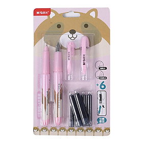 Viết Máy Morning Light (M&G) HAFP0438 (2 Viết + 6 Tuýp Mực)