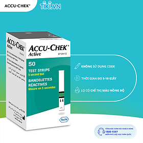 Hộp 50 Que Thử Đường Huyết ACCU-CHEK Active