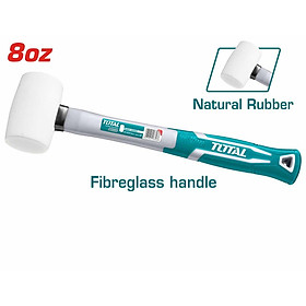 Mua BÚA CAO SU ĐẦU TRẮNG 220G  450G TOTAL THT76836  THT761636 - HÀNG CHÍNH HÃNG
