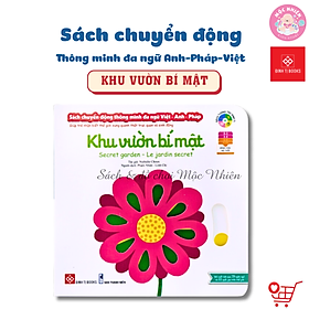 Sách tương tác chuyển động thông minh đa ngữ Việt - Anh - Pháp (Nhiều chủ đề) - Đinh Tị - Mộc Nhiên