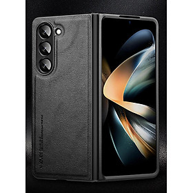 Hình ảnh Ốp lưng da cho Samsung Galaxy Z Fold 6 (Fold6) chính hãng X Level cao cấp - Hàng chính hãng