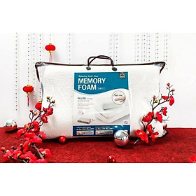 Mua Gối Cao Su Non Cao Cấp HLW111 Memory Foam 50D (cam kết hàng chính hãng)