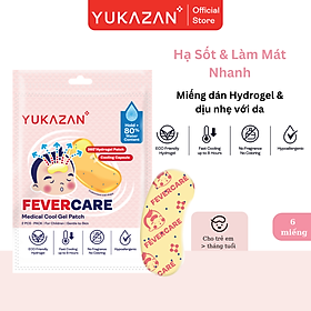 Miếng dán hạ sốt Yukazan cho trẻ em - Gói 2 miếng