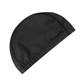 Nón bơi Mũ bơi nam nữ ngăn nước bảo vệ tóc, chất liệu vải cao cấp MB8001