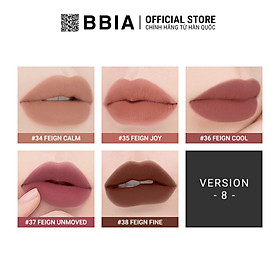 Son kem lì Bbia Last Velvet Lip Tint Version 8 5g (5 màu)