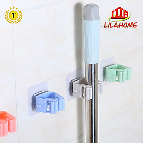 Mua Combo 2 Móc Treo Cây Lau Dán Tường Đa Năng Tiện Lợi - Chính Hãng (Giao Màu Ngẫu Nhiên)