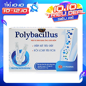 Men vi sinh chứa kẽm Polybacillus dành cho trẻ rối loạn tiêu hóa