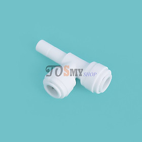 Tê lệch cắm nhanh 10 (3/8) hai bên dây 10 (3/8) - linh kiện máy lọc nước, phun sương, lắp dàn tưới cây, bể thủy sinh, cá cảnh, bán cạn (Hàng chính hãng)