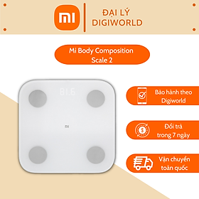 Cân Mi Body Composition Scale 2 - Hàng chính hãng - Cân Xiaomi thông minh phân tích sức khỏe gia đình Bluetooth 5.0