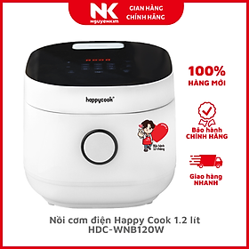 Mua Nồi cơm điện Happy Cook 1.2 lít HDC-WNB120W - Hàng chính hãng