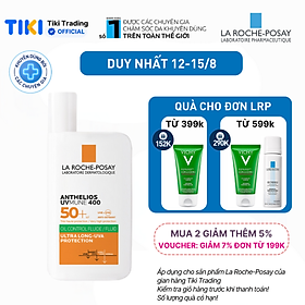 Sữa chống nắng La Roche-Posay cho da dầu mụn Anthelios UVMUNE400 Fluid - 50ml