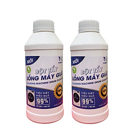 Mua Combo 2 chai tẩy lồng máy giặt TVS loại mạnh 250gam (tẩy lồng máy giặt cửa đứng  cửa ngang)