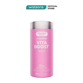 Thực Phẩm Bảo Vệ Sức Khỏe Welson Beauty Hyaluron Vita Boost 60 viên