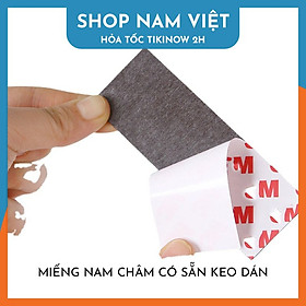 Miếng Dán Nam Châm Dán Tường Treo Vật Dụng Đa Năng - 1 miếng nam châm