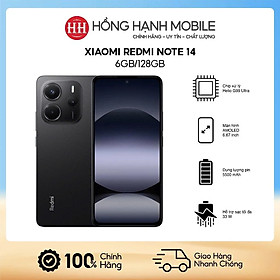 Điện Thoại Xiaomi Redmi Note 14 6GB/128GB - Hàng Chính Hãng