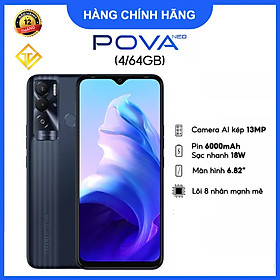 Mua Điện thoại Tecno Pova Neo 4G/64GB - Pin 6000 mah - Màn 6.82 - Hàng chính hãng