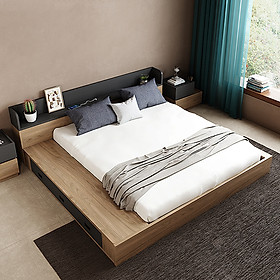 Giường ngủ bằng gỗ kiểu Nhật