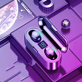 Mua Tai nghe bluetooth không dây Floveme F9 True wireless Dock Sạc có Led Báo Pin Kép - Hàng Chính Hãng