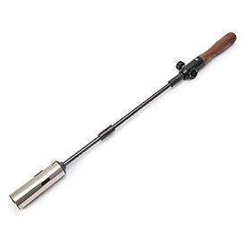 Outdoor Burners Welding Weeding Torch Wood Handle Flamethrower Camping BBQ Blowtorch Machine Picnic Cooking Equipment