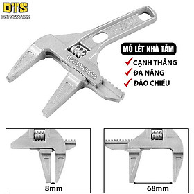 Mua Mỏ lết nhà tắm đa năng đổi đầu cạnh thẳng vặn ống nước  bồn nước nhà vệ sinh từ 6-68mm  hợp kim nhôm siêu nhẹ siêu cứng
