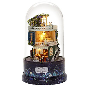 DIY Music Box Puzzle Music Box High-Performance Plastics Miniature Collectibles Crafts