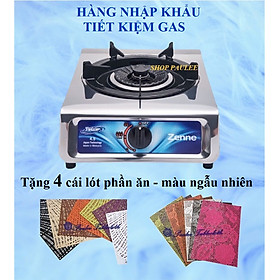 Bếp gas đơn ZENNE KGC 12-C có đầu hâm- Hàng nhập khẩu Malaysia- Tiết kiệm gas - Ngọn lửa mạnh và hội tụ